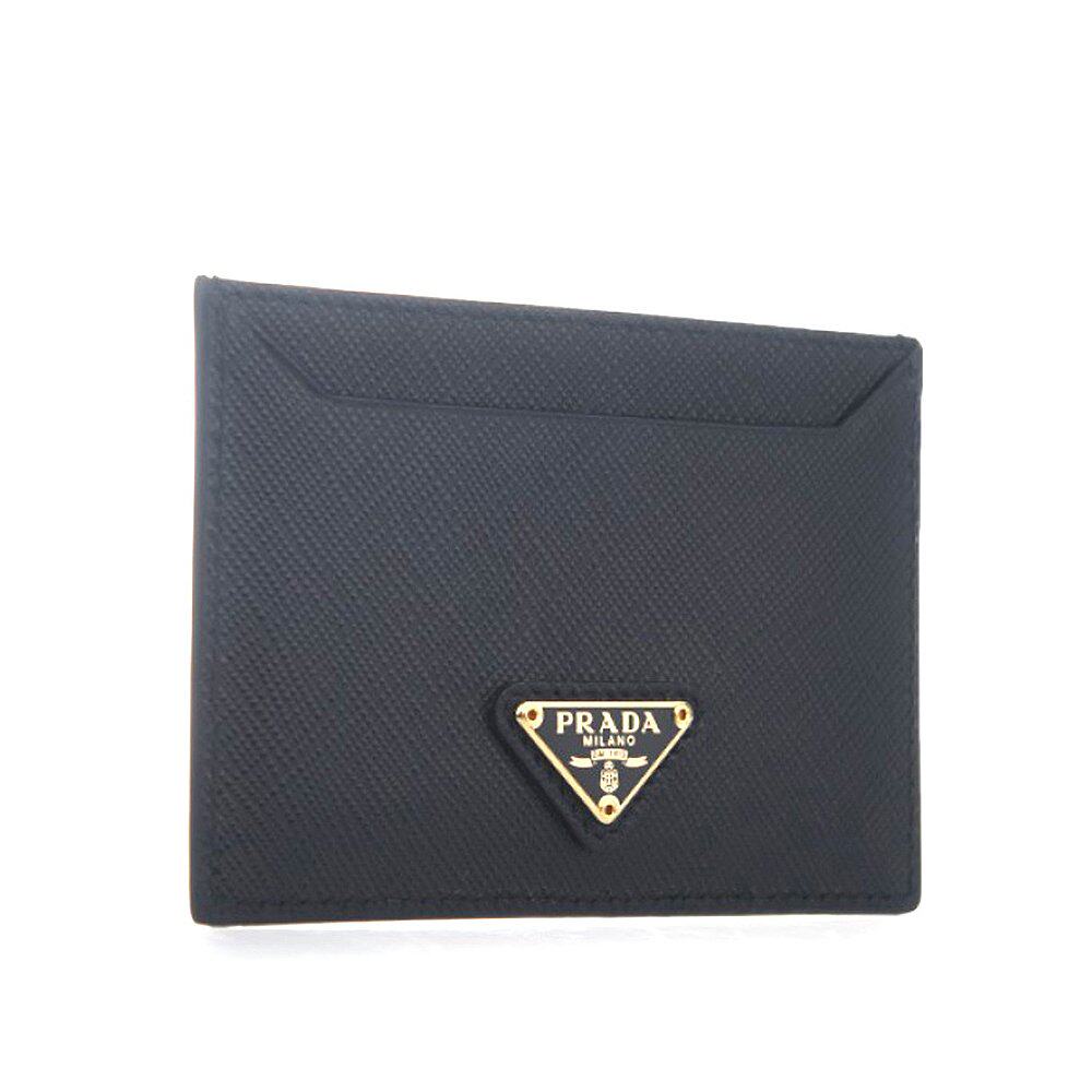 香港直发prada普拉达logo时尚休闲女士短款卡包1mc208hf卡包