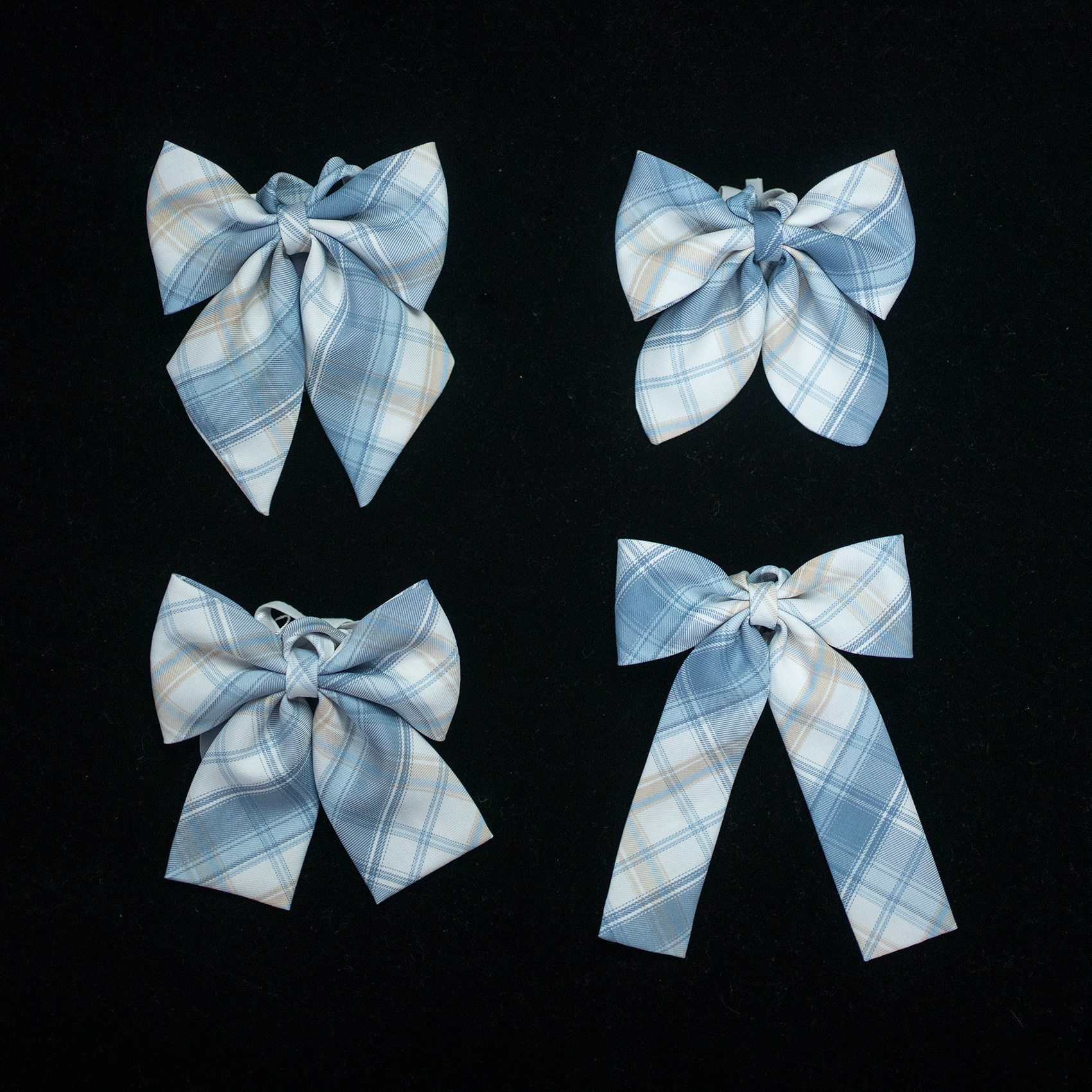 梦境jk江边日暮同格小物平角兔耳羽根长柄领结