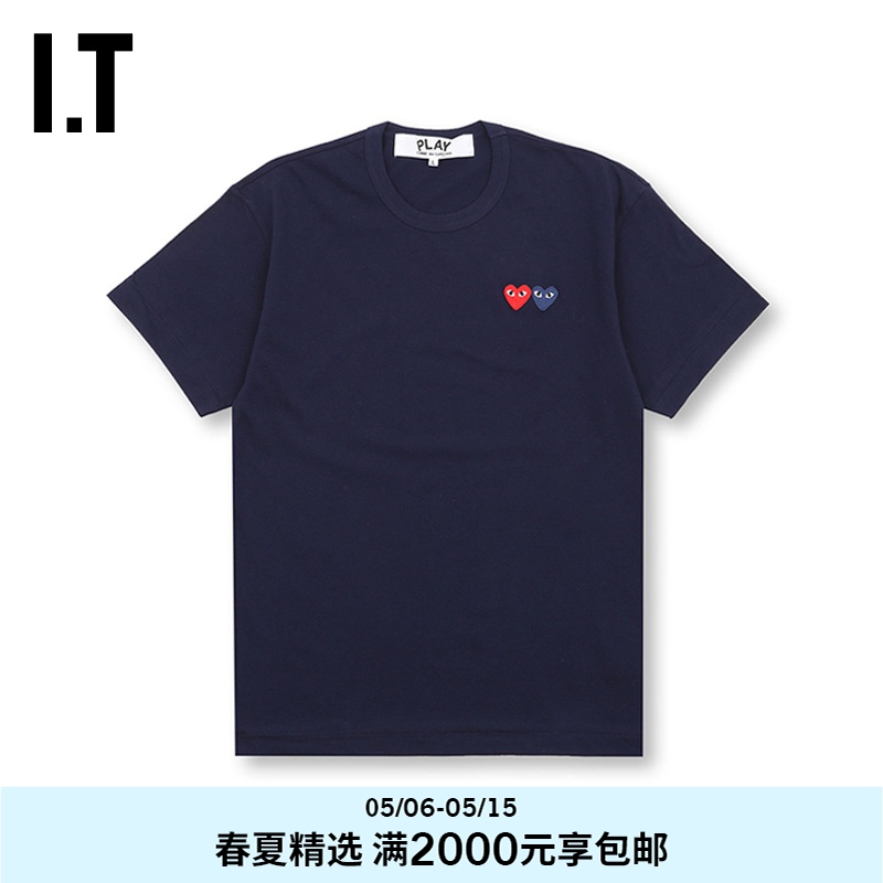 CDG PLAY COMME des GARCONS川久保玲 男装女装短袖T恤新品