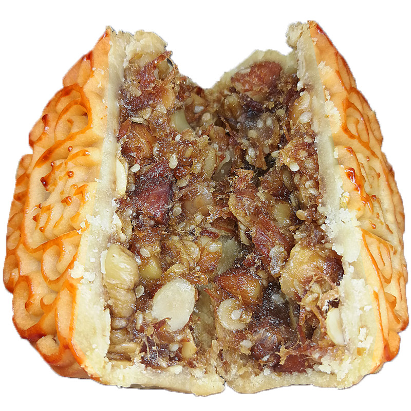 广州荔煌皇上皇酒家火腿五仁月饼老式传统广式中秋节正宗伍仁散装