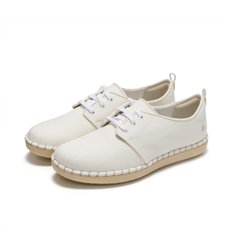 清仓特卖clarks云步女鞋step glow lace纯色舒适低跟系带休闲鞋