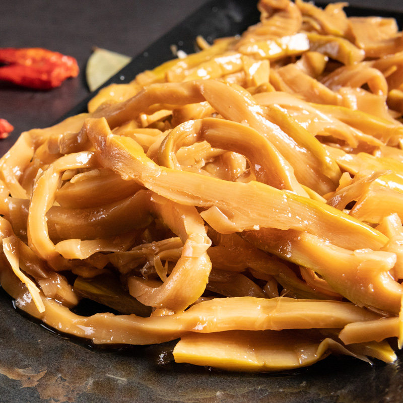 酱香休闲零食鲜嫩饭菜下饭竹笋凉拌卤笋笋条笋类制品