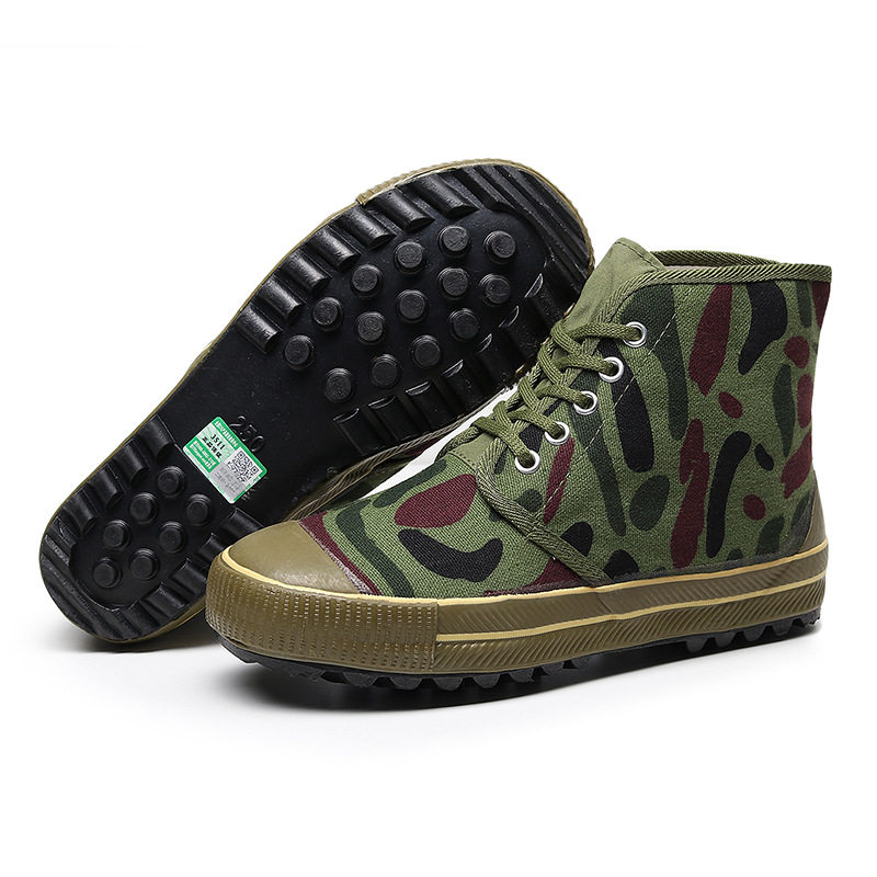 际华3511正品高腰解放鞋厚底劳动鞋女老式高帮布鞋