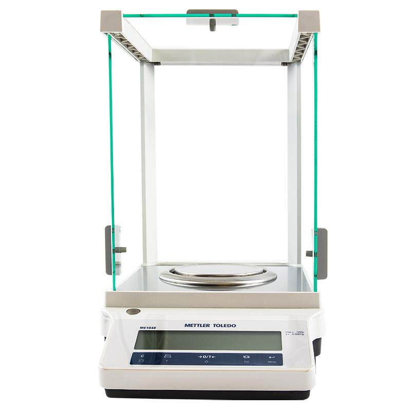梅特勒me104eme204e万分之分之一电子分析天平实验室00001g电子秤