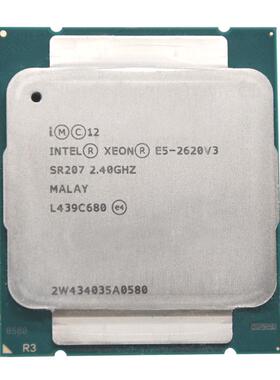intel 至强e5-2620v3 2630v3 2640v3 2609v3 2603v3 2623v3 cpu