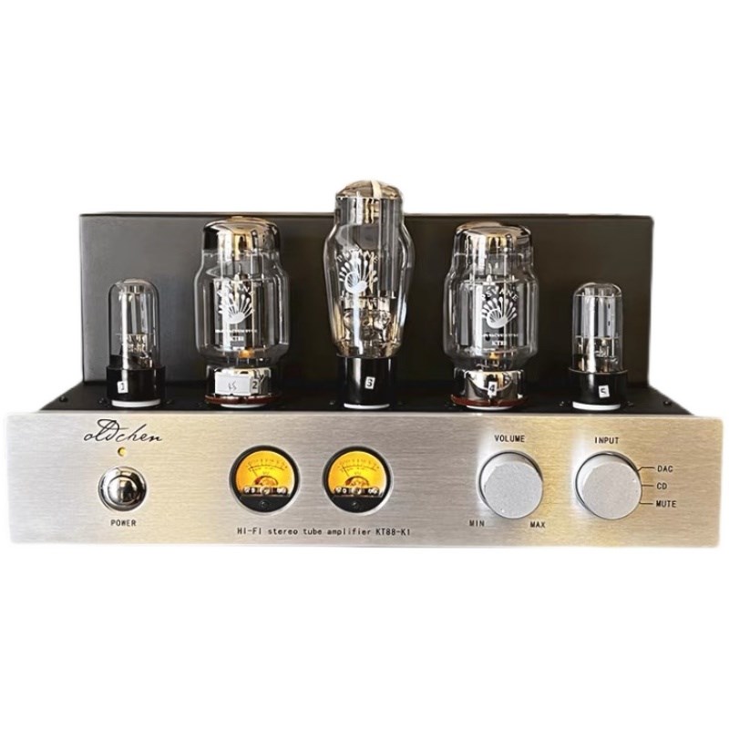 老陈胆机kt88k1甲类纯胆机手工发烧电子管hifi音响功放