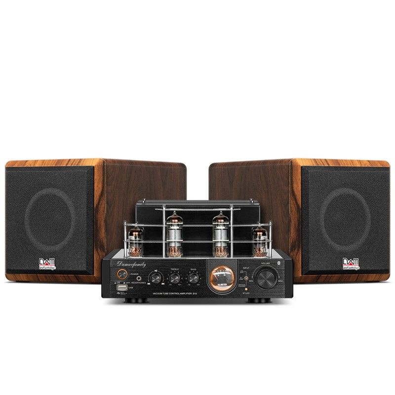 胆机组合音响桌面家用前胆后石蓝牙功放hifi发烧胆机