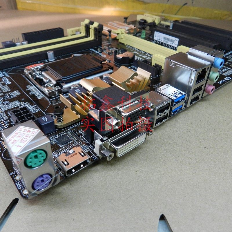 主板一年包换库存asus华硕z87-k1150四代支持手机电池