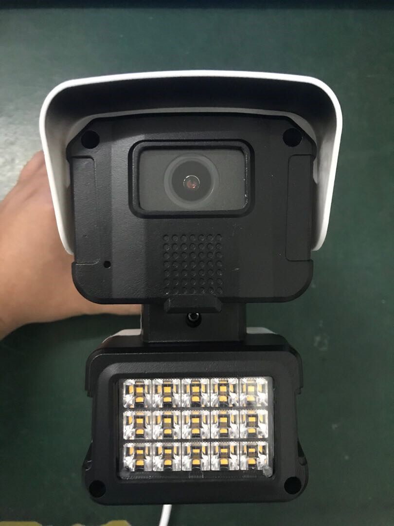 天视通400万暖光全彩h.265 摄像机拾音器内置喇叭喇叭手网络摄像机