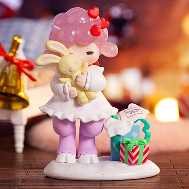 popmart泡泡玛特satryrory潘神悠然冬日盲盒圣诞礼物创意潮玩盲盒