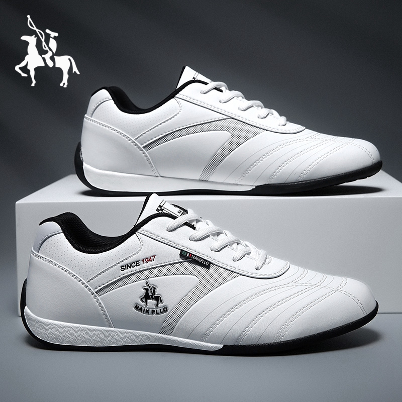 保罗2022新款男鞋夏季运动鞋男士休闲鞋子透气小白鞋潮百搭板鞋男