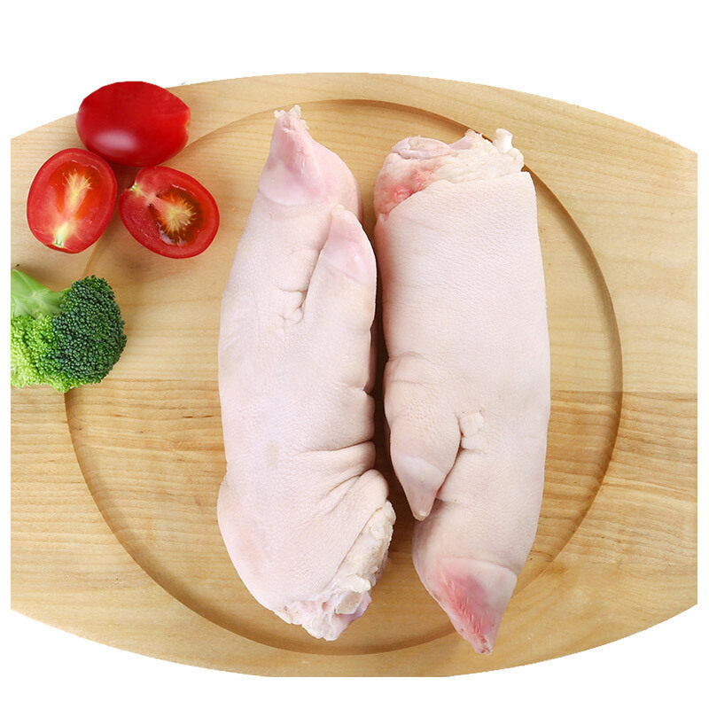 蹄子生猪生鲜冷冻猪脚2个农家自养新鲜冰鲜生猪肉