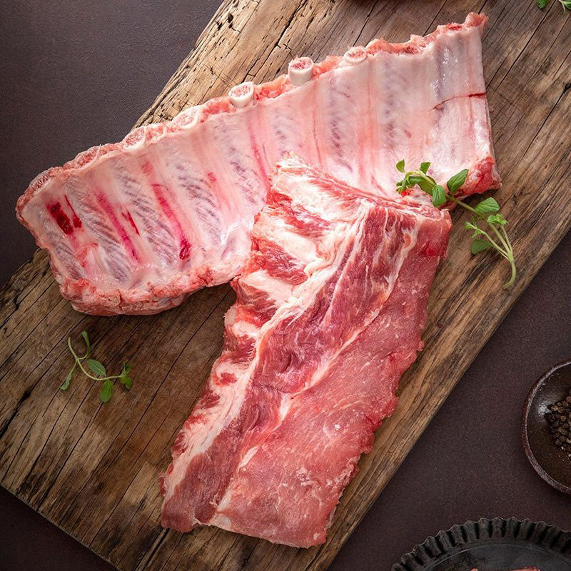 上海可发发货筱诺新鲜猪肉排骨多肉肋排段猪小排猪排