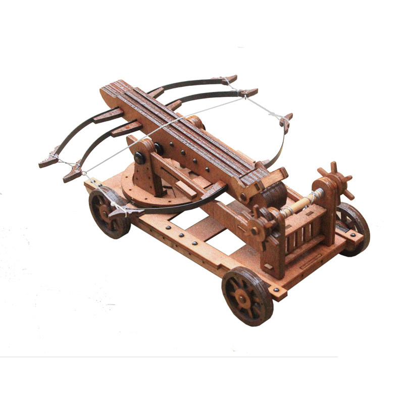 古代三弓床弩宋朝神臂战车模型投石石车抛石机坦克