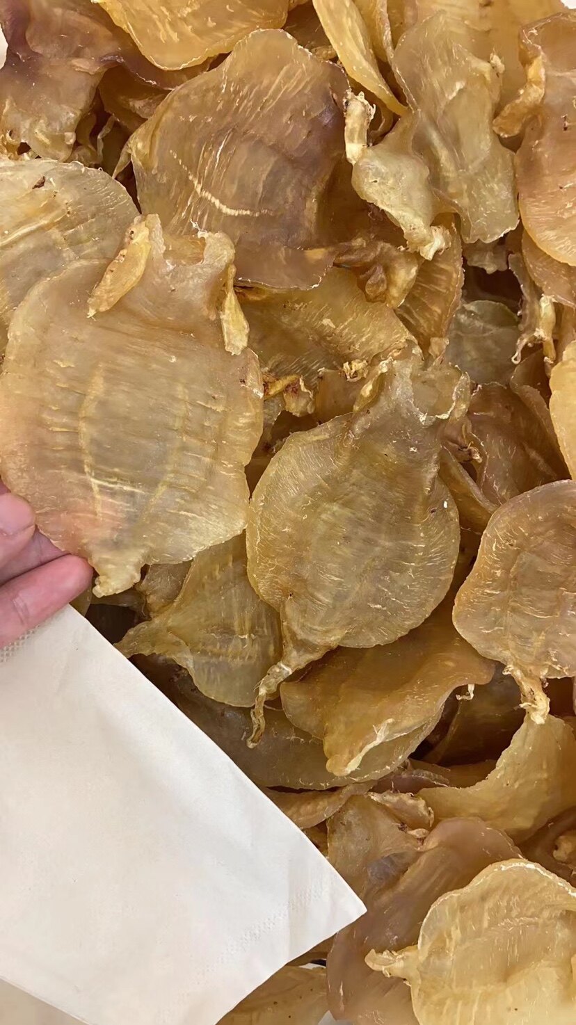 金兰大耳赤嘴鱼胶公母陈年花胶干货250g堪比花胶