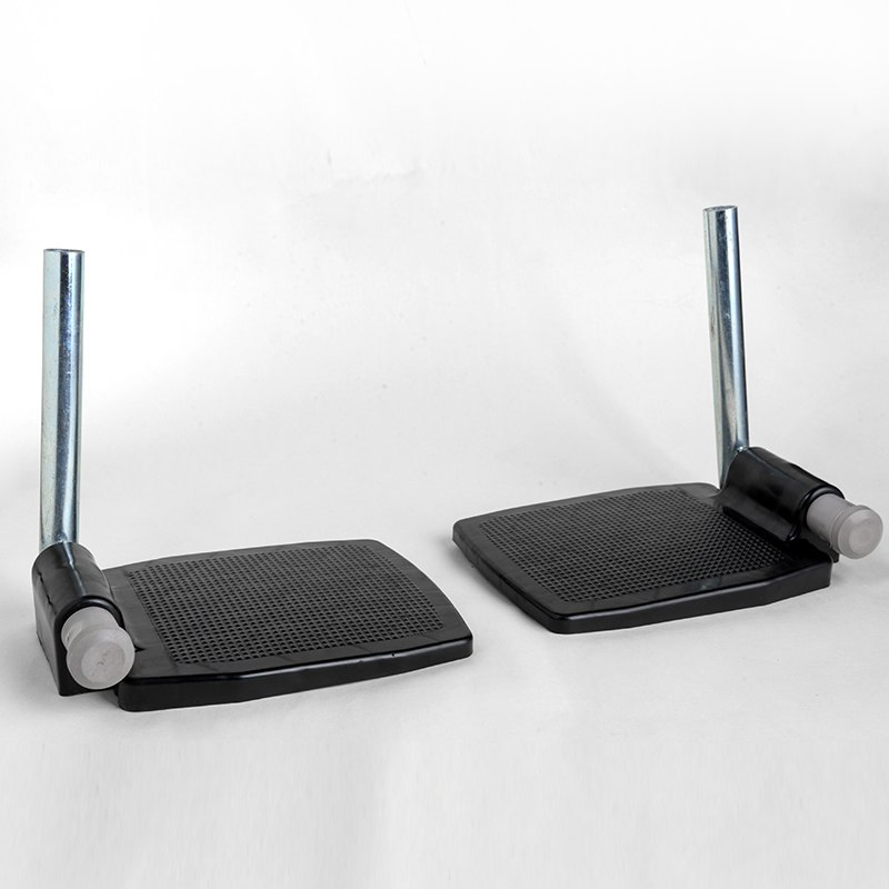 衡互邦配件轮椅脚踏板原装杆子通用折叠脚蹬塑料轮椅