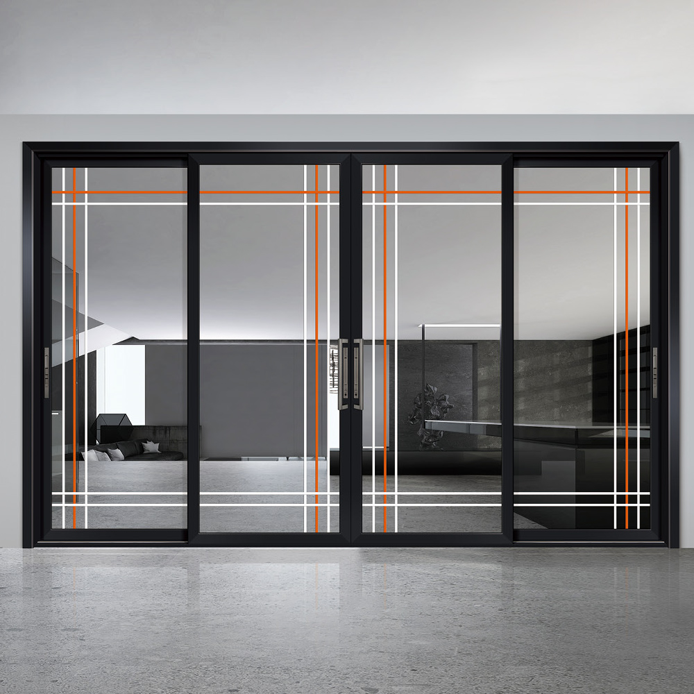 裕安推拉推拉门隔音阳台房门厨房移门四扇门窗厨房门