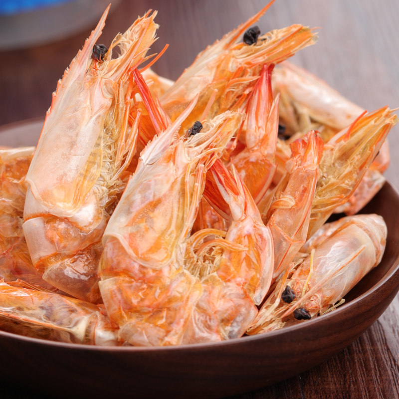 先生包装虾干即食零食袋装广东特产湛江海鲜即食虾零食
