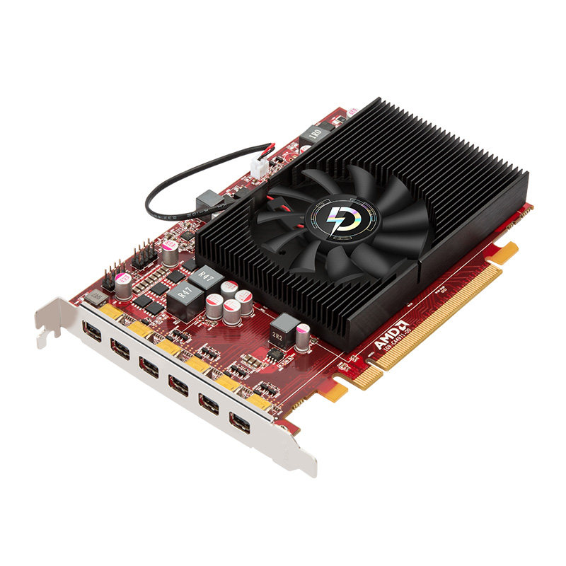 显卡磐镭多屏r72g4gminidp接口炒股监控显卡