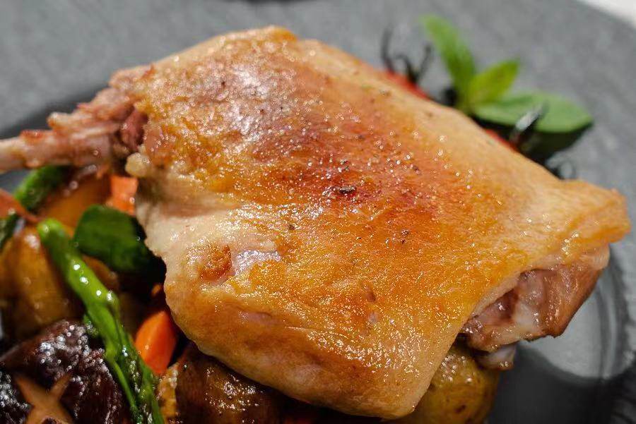 confee法式经典油封鸭腿一只250g法国传统传统美鸭肉