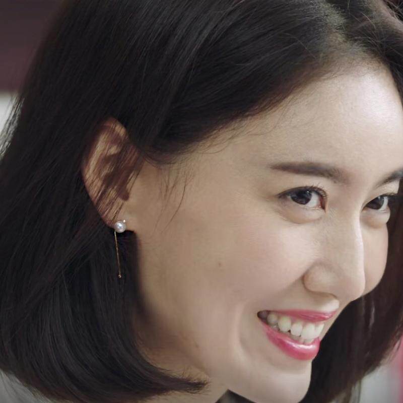 完美美关系同款耳环珍珠舒晴耳钉2020新款高露女耳环