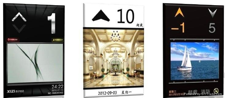 电梯外呼适用于新时达4.3寸楼层显示器轿厢彩屏液晶屏