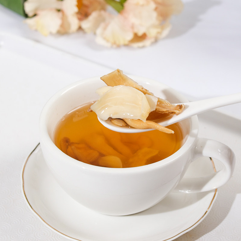 玉竹中药材北沙麦冬百合杏仁组合熬夜润燥不好其他药食同源食品