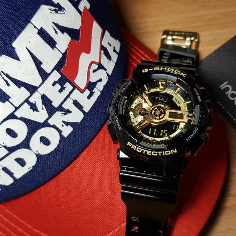 casio卡西欧手表运动表gshock黑金ga110gb黑暗之心限量日韩腕表