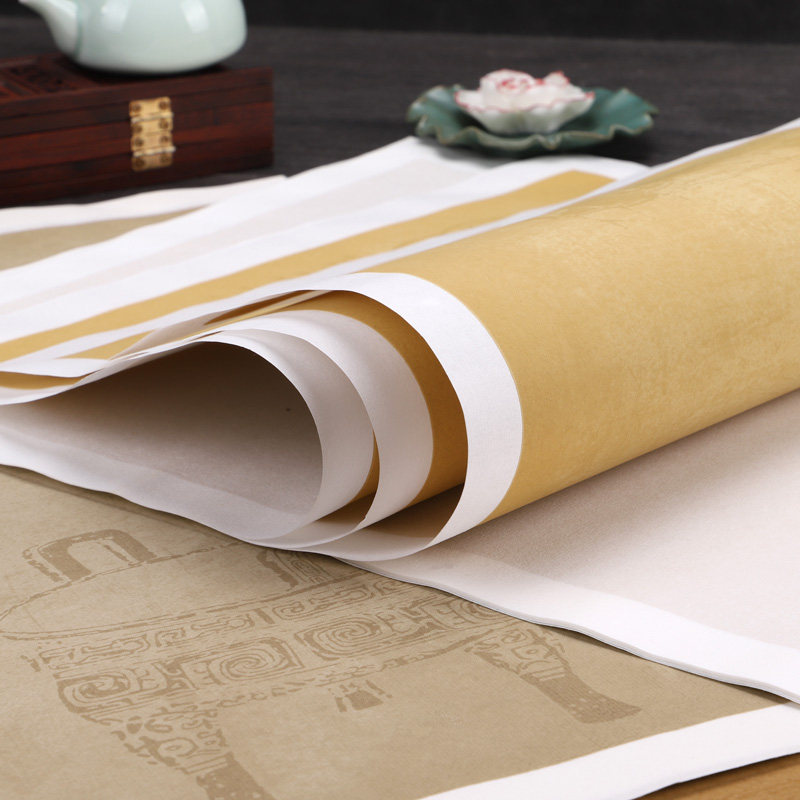 徽雨古鼎心经手札小楷用纸专用书法手工加厚宣纸