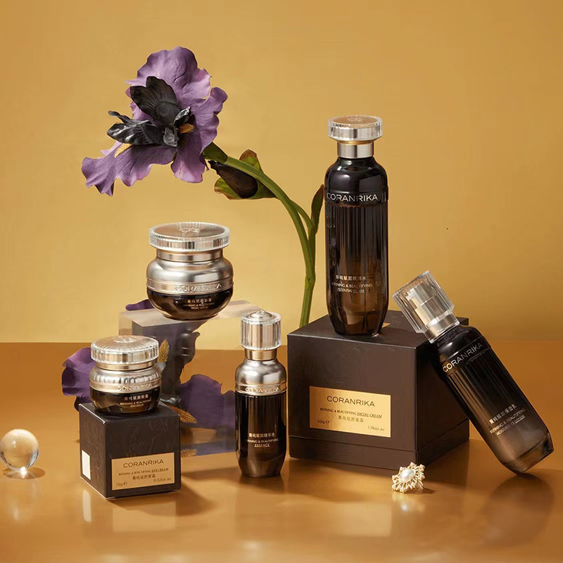 珂兰丽卡菁纯赋颜补水保湿紧致修护五件件套面部护理套装