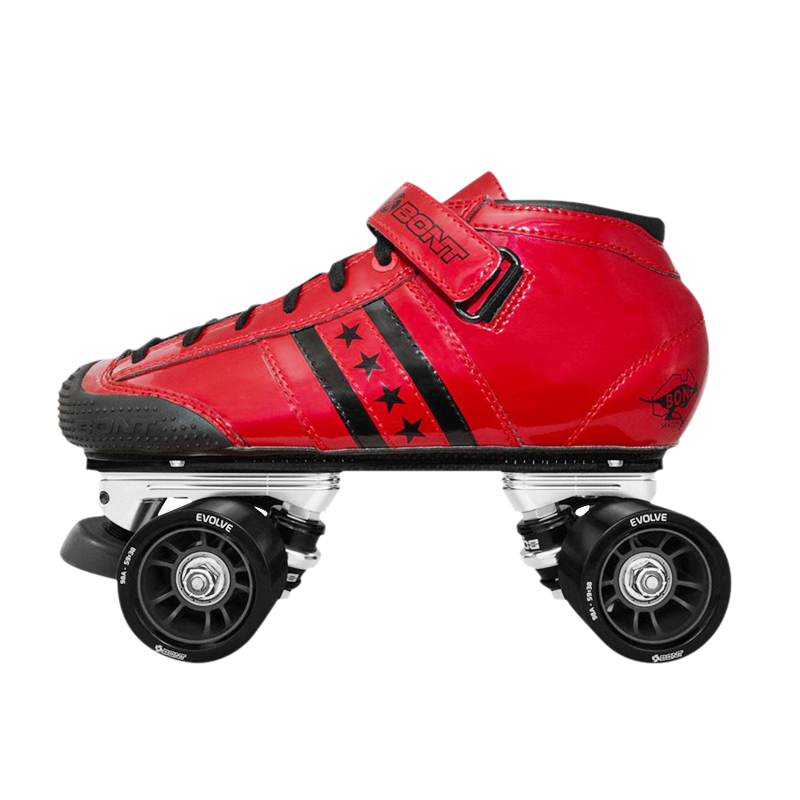 bontlcquadstar双排轮滑溜冰鞋旱冰冰鞋可调调节双排轮