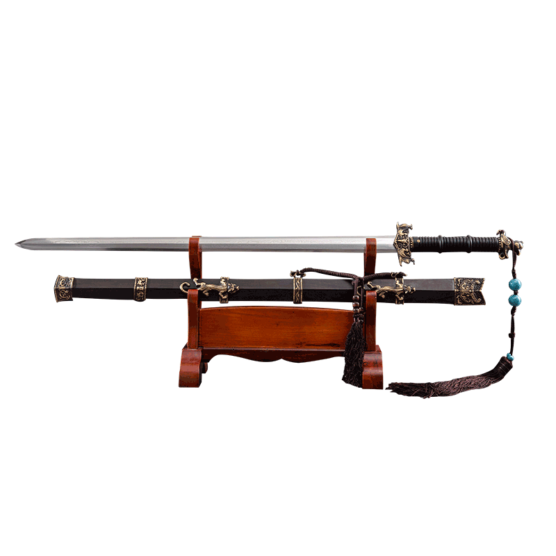 干将莫邪唐横刀钢未花纹横刀兵器龙泉汉剑八面手工刀剑