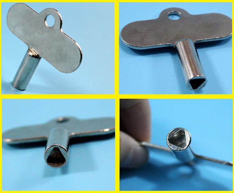 强开钥匙万能三角阀门钥匙自来水表前开锁专用钥匙闸阀水阀开关扳