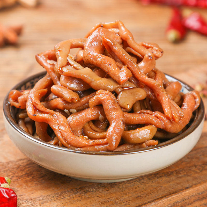 小妹脆鸭肠小串新鲜即食四川香辣小包包装熟食鸭肉零食