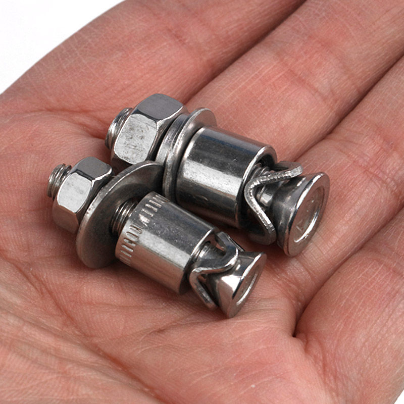 不锈钢敲击式背螺丝膨胀抗震背栓大理石幕墙螺栓膨胀螺丝