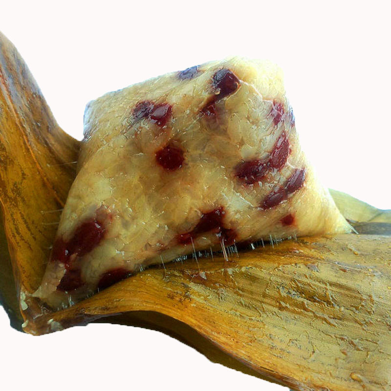粽子江西安福碱水花生原味红豆农家传统糯米粽子