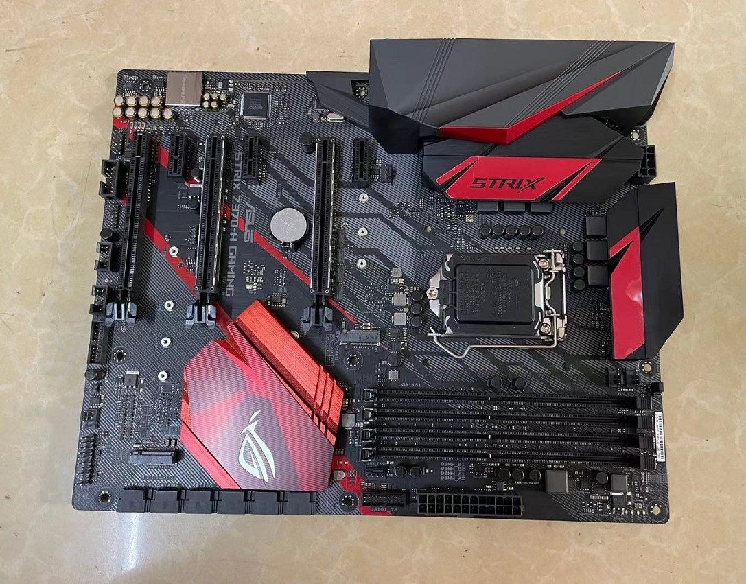 全新asus华硕strixz370hgaming台式机1151主板支持主板