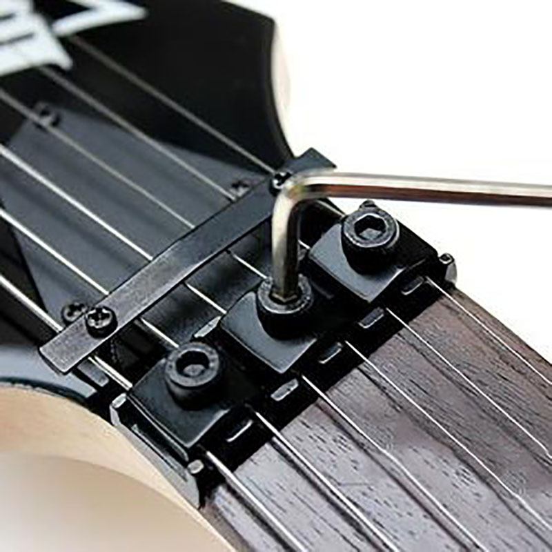 后浪器乐双摇弦锁压弦块弦枕垫片铁片ibanez电吉他琴头乐器配件