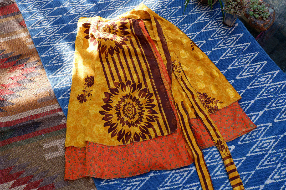 半身2月23日全部孤品印度裹裙复古一片片式连衣裙