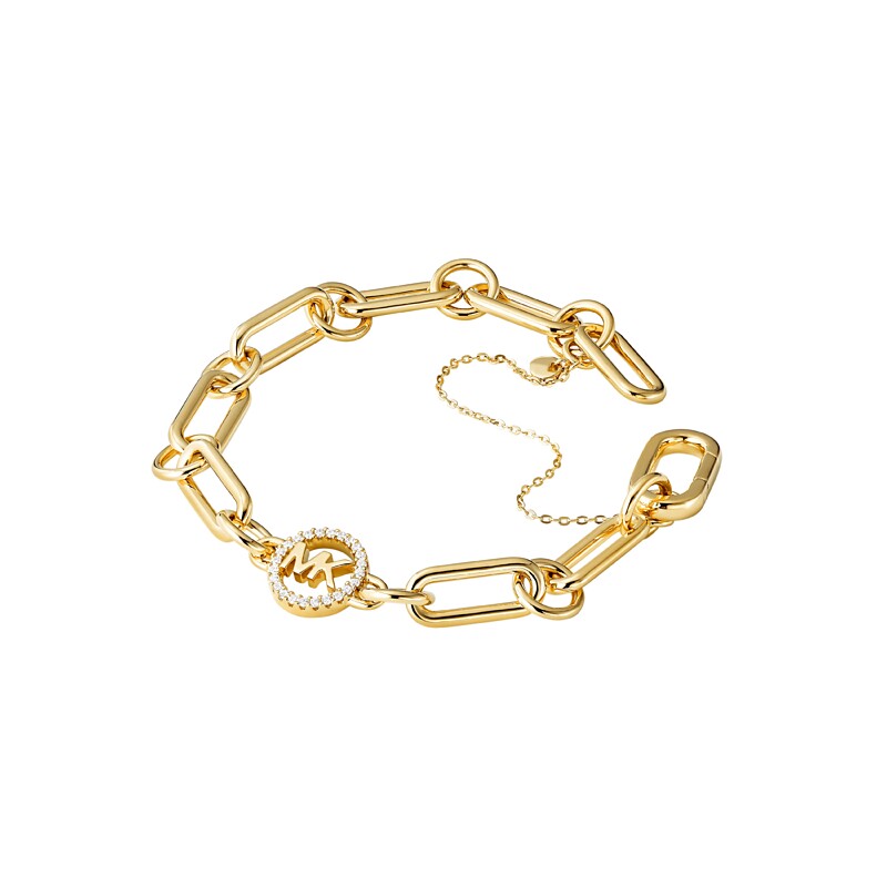 michaelkors链条式银手链时尚复古金色女款首饰手链