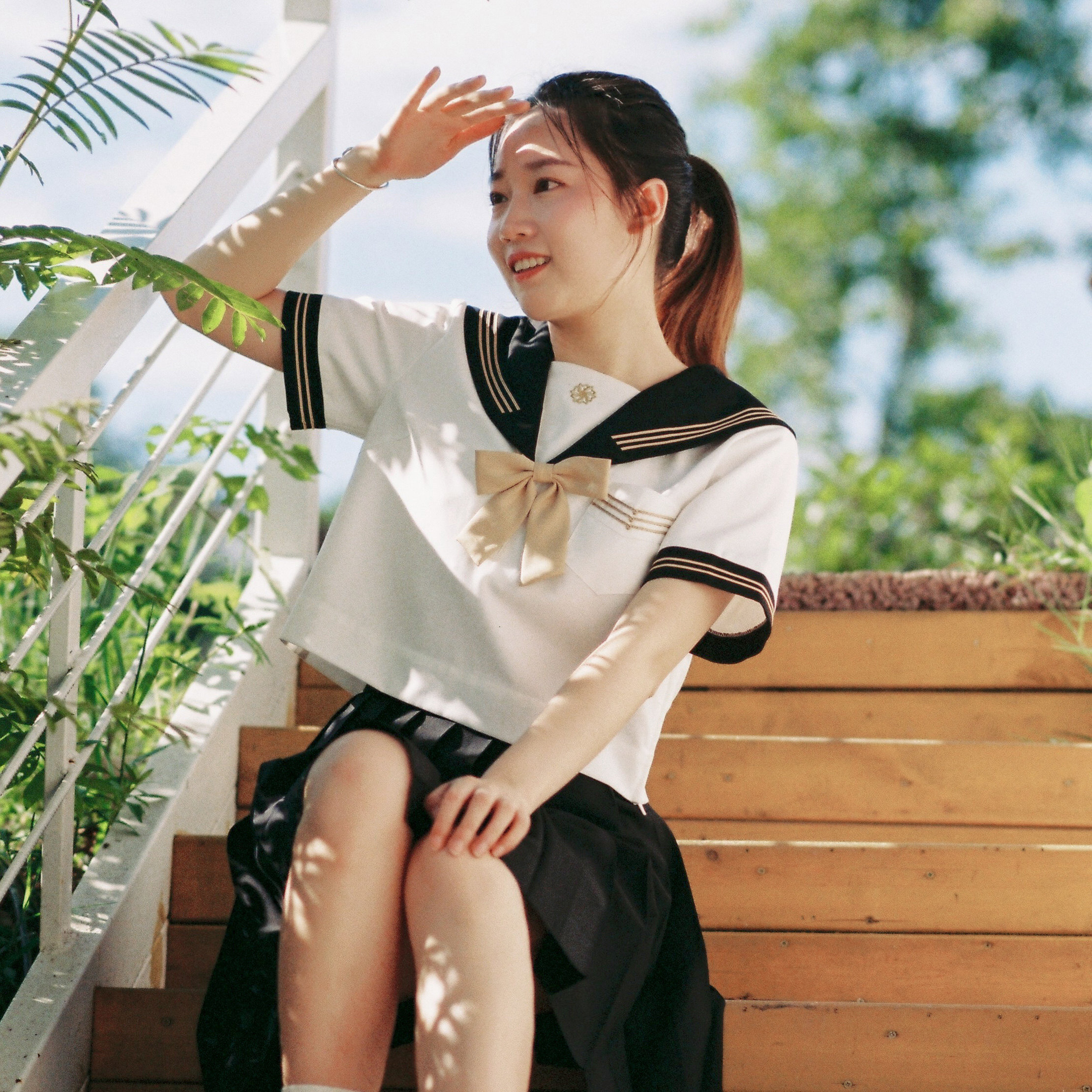 【清仓现货】【青海川】 金夏中 关东襟三本线夏服