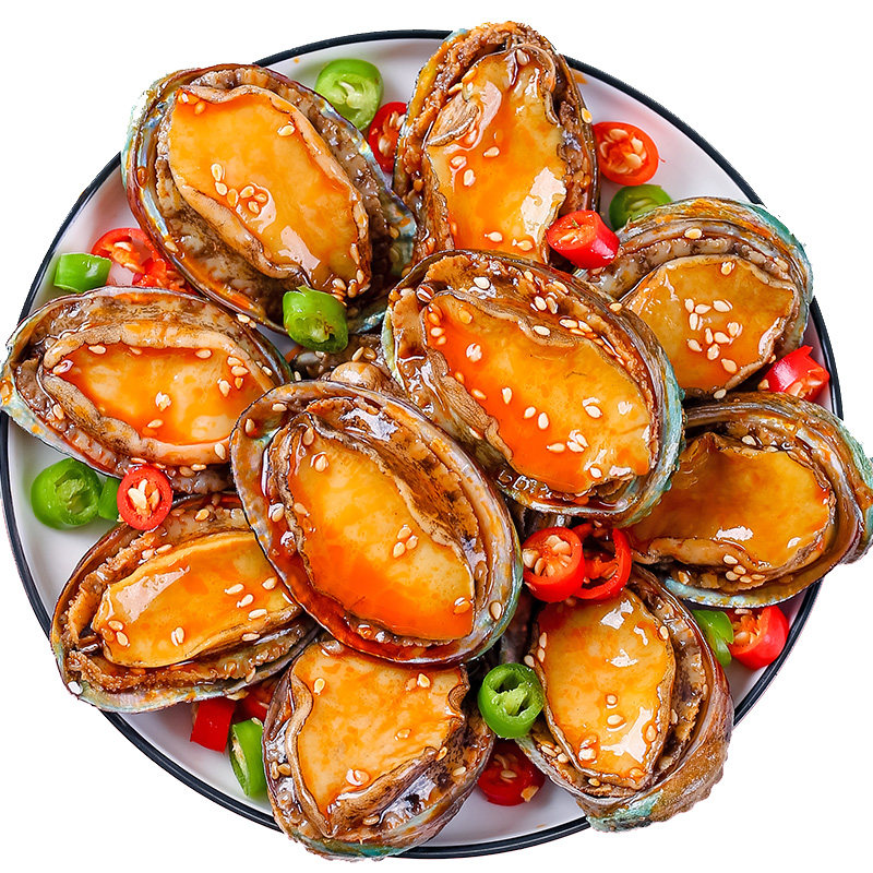 1发2罐2发5罐麻辣鲍鱼小海海鲜跳墙捞汁鲍鱼