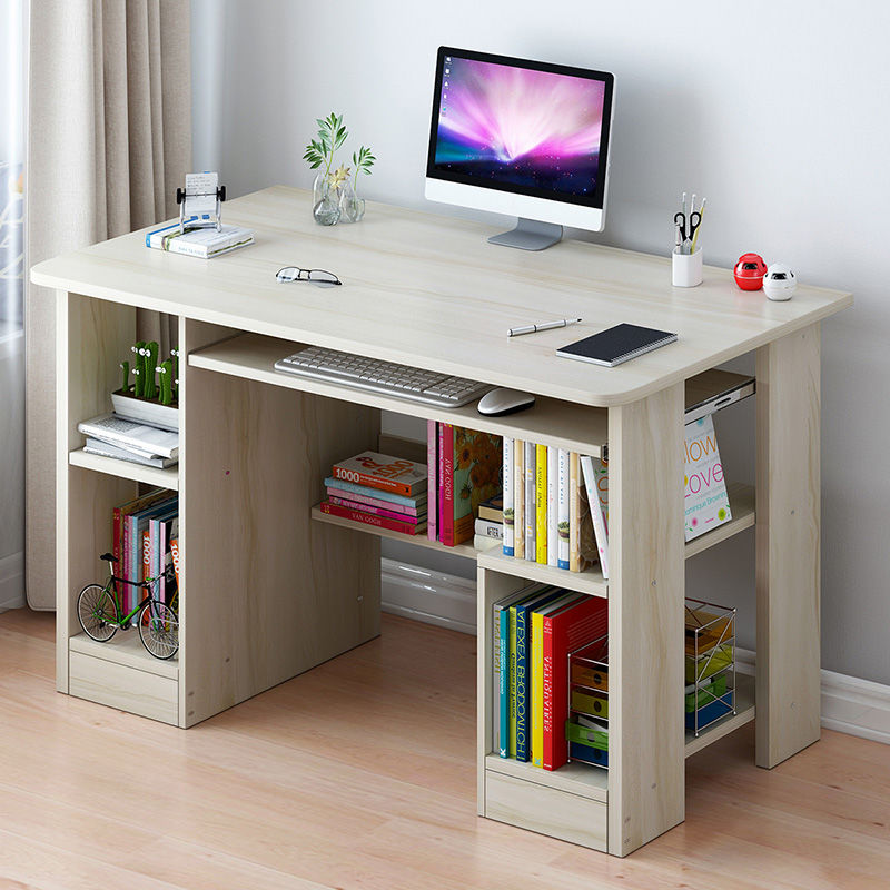简易桌子电脑桌电脑台式桌家用简约经济型书桌学生卧室学习写字桌