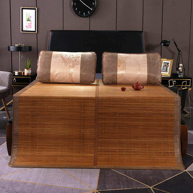 竹席凉席18mx20双人单人12米学生宿舍折叠凉席