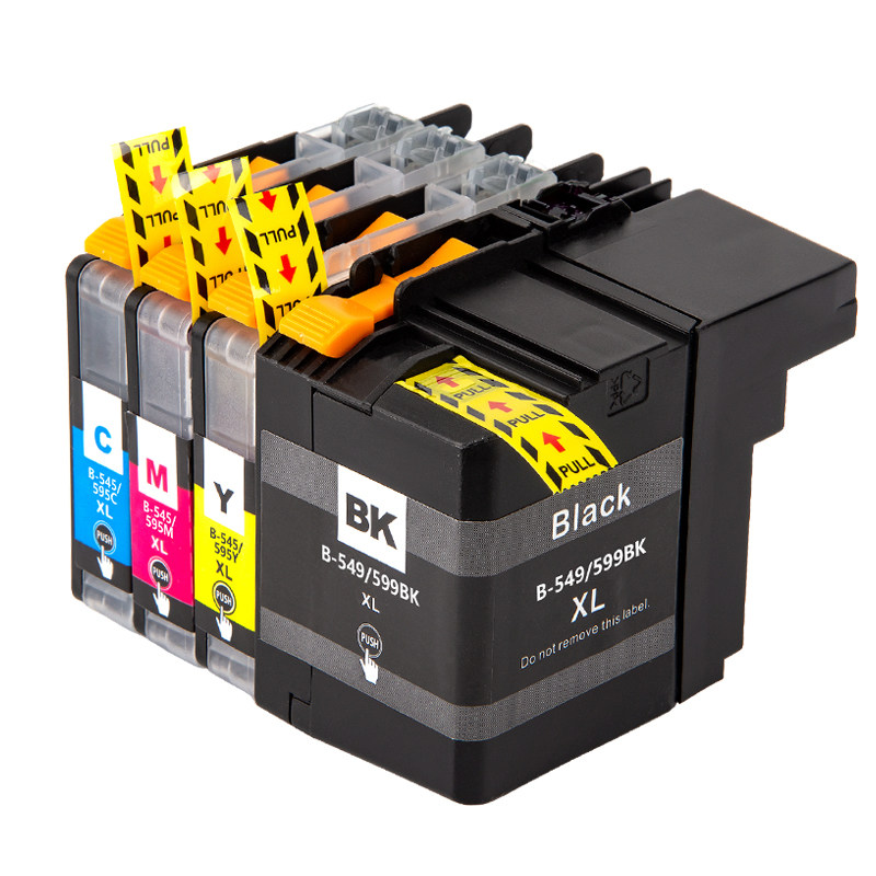 兄弟墨盒打印机近朱者适用brotherlc549xllc545xldcpj100墨盒
