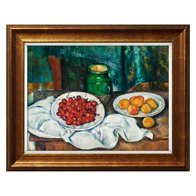 奕境欧式餐厅油画墙壁壁挂静物法国轻奢装饰画油画