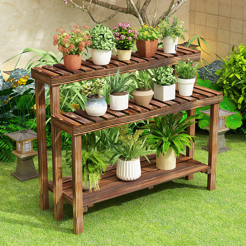 空调外机置物架多层阳台花架户外庭院室外露天花架