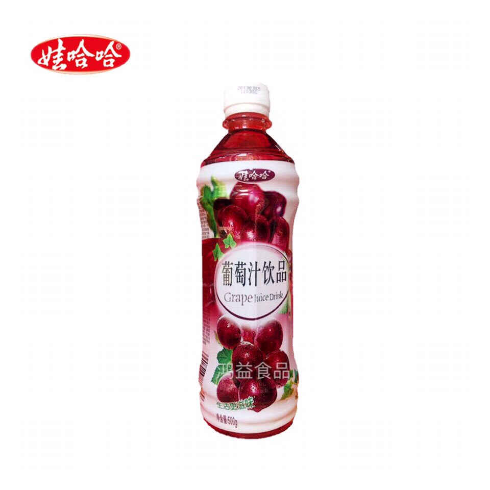特价娃哈哈葡萄汁饮品500ml15瓶果味饮料整箱果味