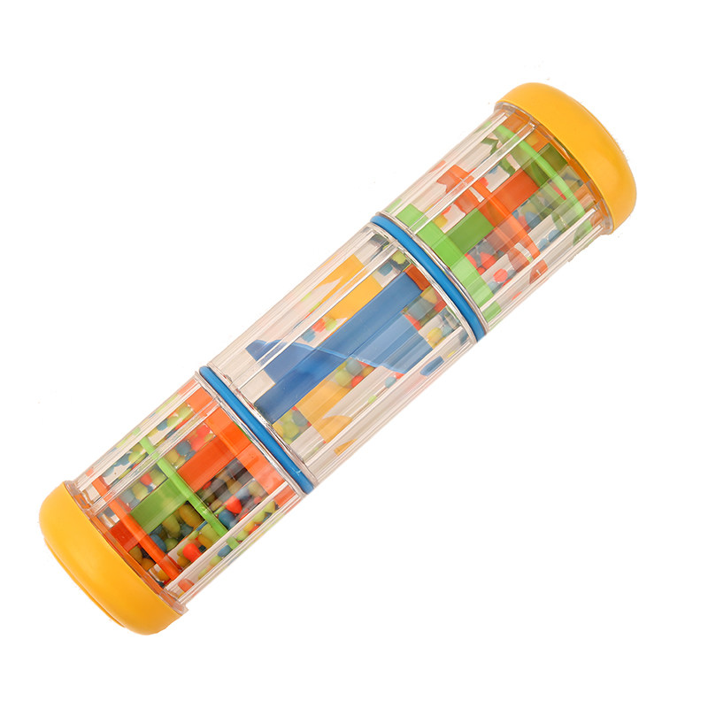 雨声奥尔夫器响筒乐器沙漏响筒彩虹模拟亲子玩具打击乐器