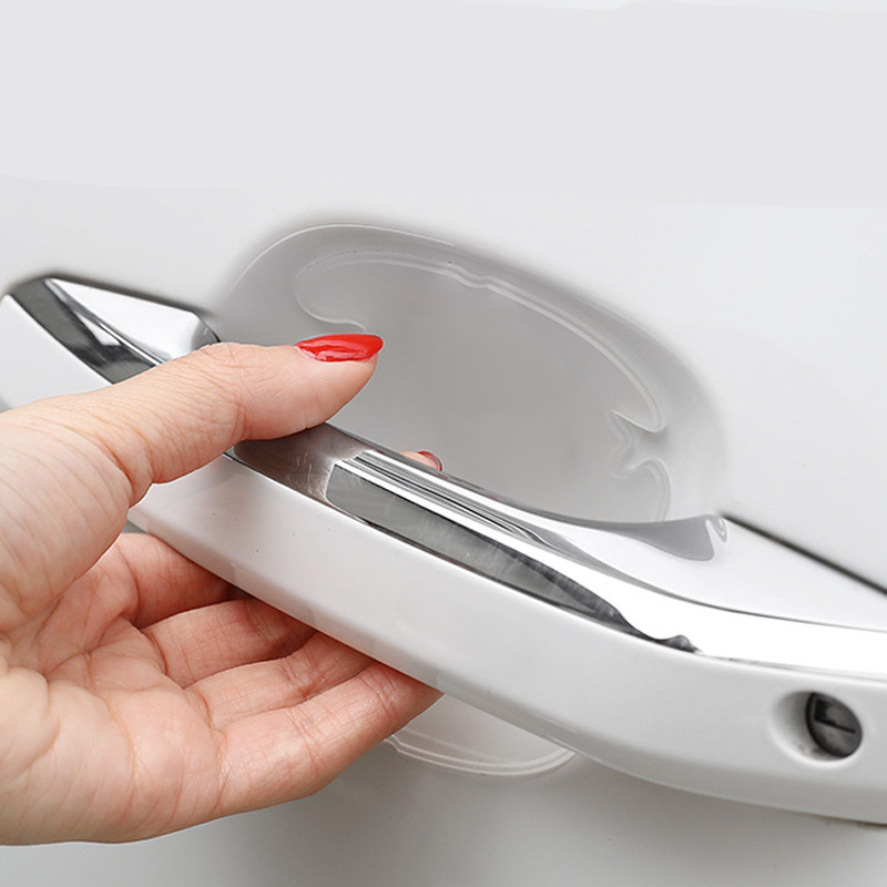 汽车车门把手保护贴门碗贴通用透明车把手防撞条防刮擦手把划痕贴